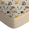 Yoofoss Pack and Play Sheets Fitted, Mini Crib Sheets 2-Pack by YOOFOSS