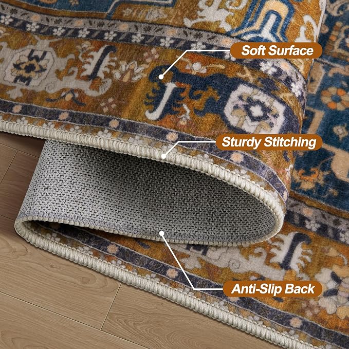 Tangsoo 2x6 Washable Runner Rug - Image 6