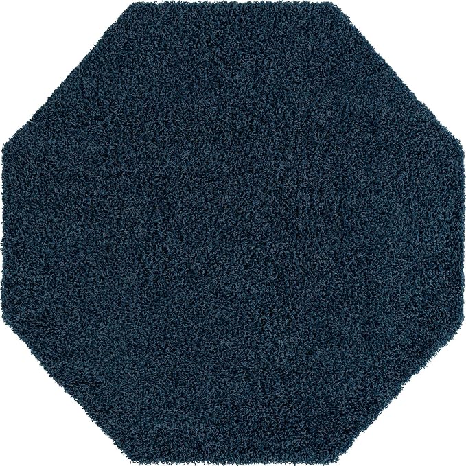 Unique Loom Solid Shag Collection Area Rug - Image 10