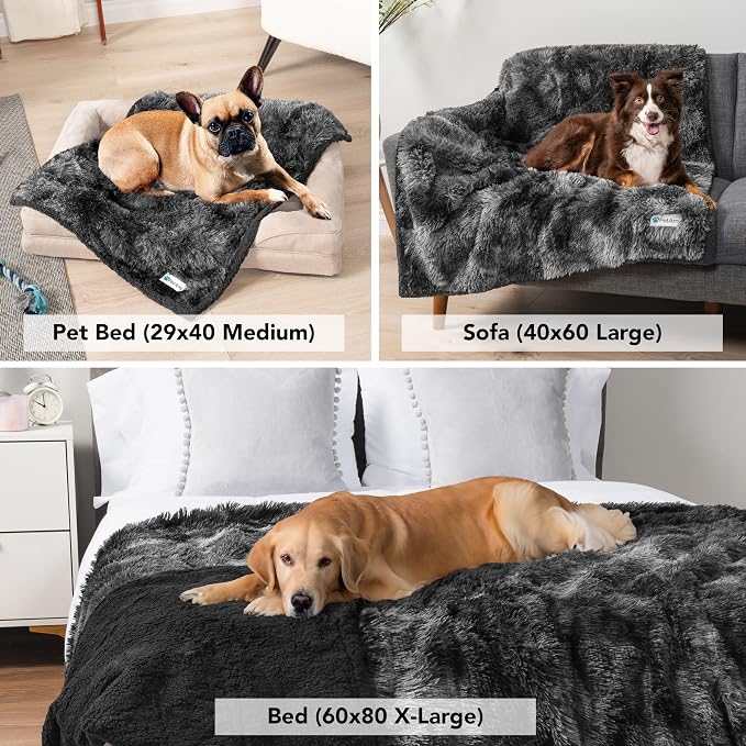 PetAmi Waterproof Dog Blanket for Large Dog, Queen Size Calming Pet Blanket - Image 4