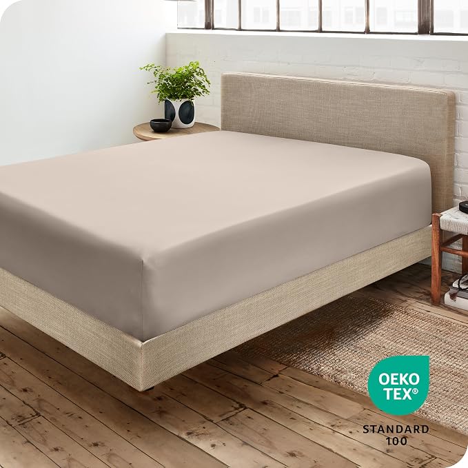 Bare Home Fitted Bottom Sheet Twin Size - Image 4