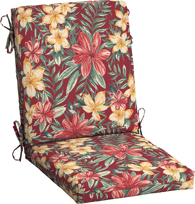 Arden Outdoor Dining Chair Cushion, 20 x 20, Rain-Proof, Fade Resistant by ARDEN
