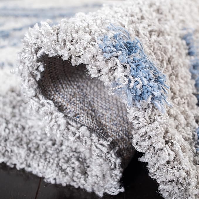 SAFAVIEH Horizon Shag Collection Runner Rug - Image 5