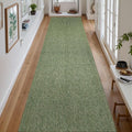 Uphome Kitchen Runner Rug, Low Pile Woven Cotton Modern Carpet Runners by Uphome