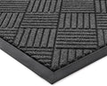 Front Door Mat, Heavy Duty Indoor Outdoor Doormat, 60” x 48” Low Profile by 100pointONE
