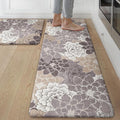 GENIMO Kitchen Mats for Floor, Kitchen Rugs Non Slip Washable Sets of 2 by GENIMO