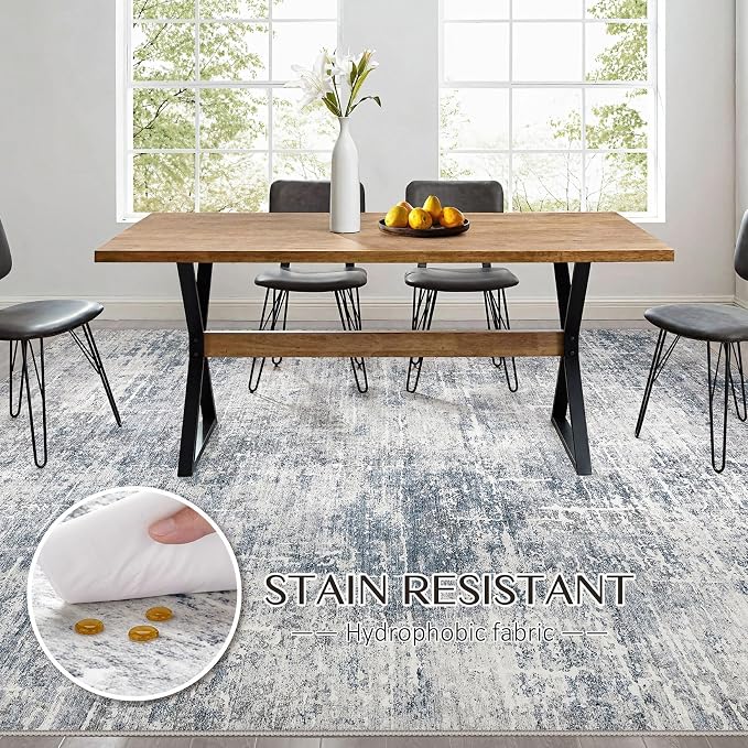 Abstract Living Room Rug 9x12 - Image 4