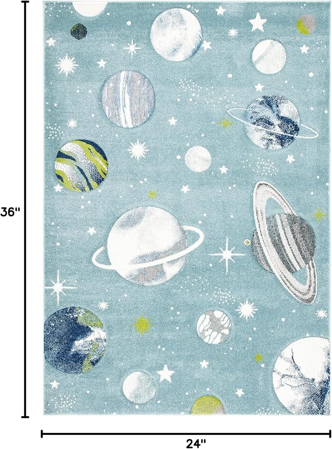SAFAVIEH Carousel Kids Collection Accent Rug - Image 2