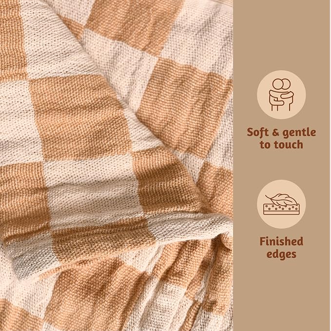 Folkulture Throw Blanket for Couch 50" x 60" |100% Recycled Cotton Couch - Image 7