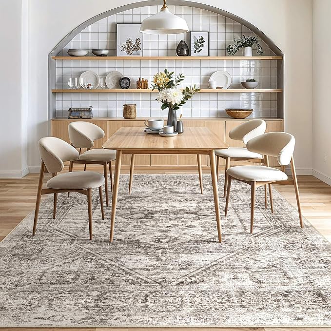 Vintage Living Room Area Rug 6x9 - Image 7