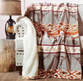 CARSTENS, INC. Ultra Premium Super Soft Plush Sherpa Fleece Oversized Throw by CarstensInc