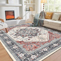 OPPODREAM Thin 6x9 Area Rugs, Washable Rug 6x9 by OPPODREAM