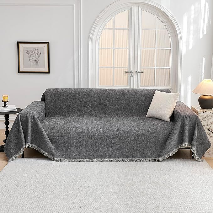 MYSKY HOME Couch Cover for Dogs, Washable Couch Covers, Non Slip Sofa Cover - Image 9