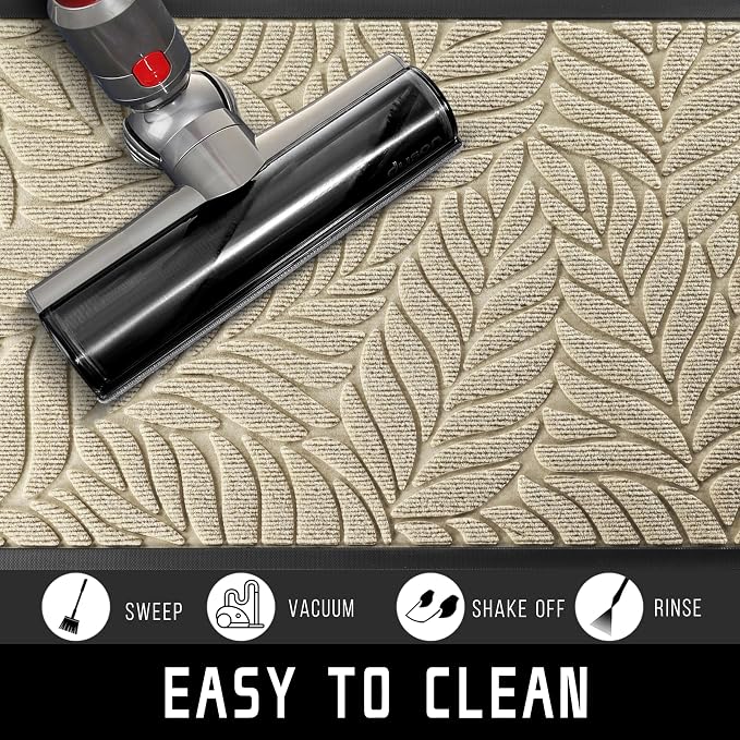 Yimobra 47x32 Large Door Mat Outdoor Indoor, All-Season Waterproof Door Mat - Image 6