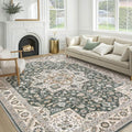 Vintage Living Room Area Rug 10x14 by COTILED