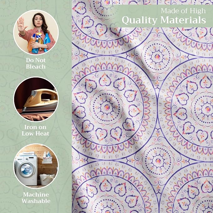 Maison d' Hermine Cloth Napkins Set of 4 100% Cotton Everyday Reusable Square - Image 3