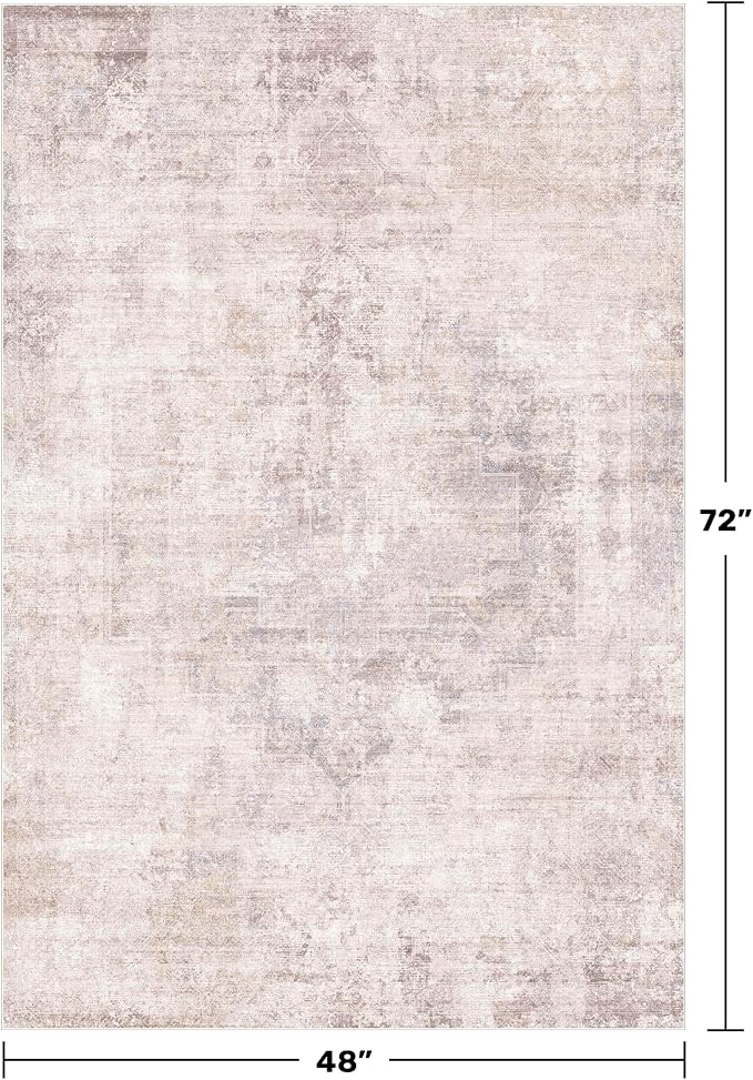 Washale Modern Bedroom 4x6 Area Rugs - Image 2