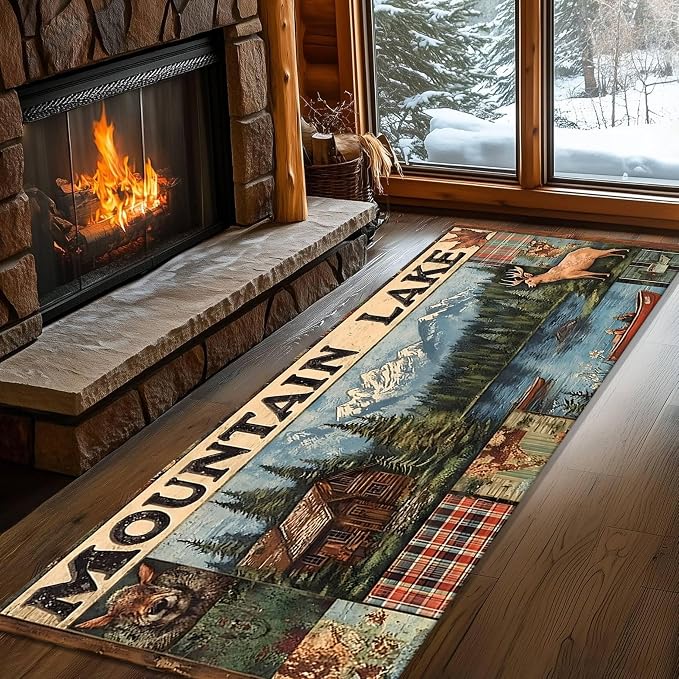 Multi-Color Elk Runner Rug 2x10ft - Image 4