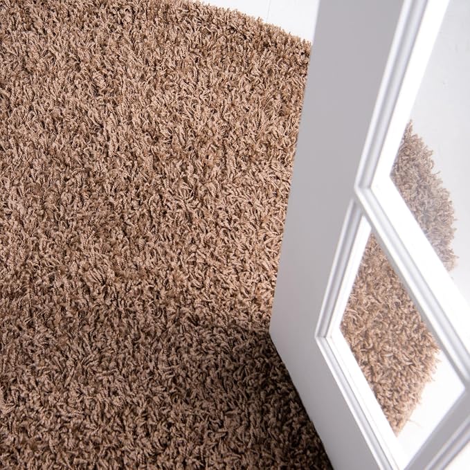 Unique Loom Solid Shag Collection Area Rug - Image 6