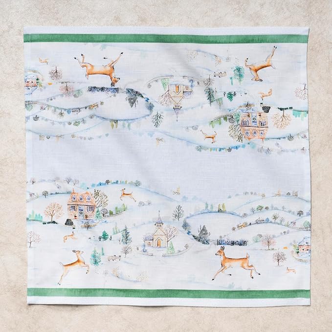 Maison d' Hermine Cloth Napkins Set of 4 100% Cotton - Image 8