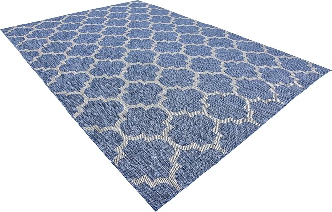 Unique Loom Outdoor Trellis Collection Area Rug - Image 5