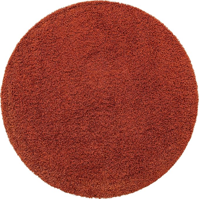 Unique Loom Solid Shag Collection Area Rug - Image 11