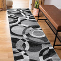 Rugshop Contemporary Abstract Circles Perfect by Rugshop