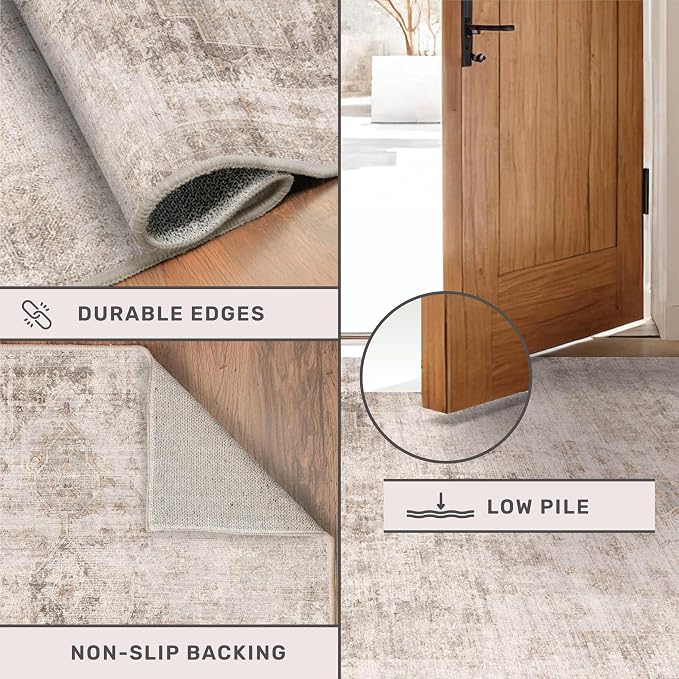 Farmhouse Area Rugs 9x12 for Living Room - Image 5
