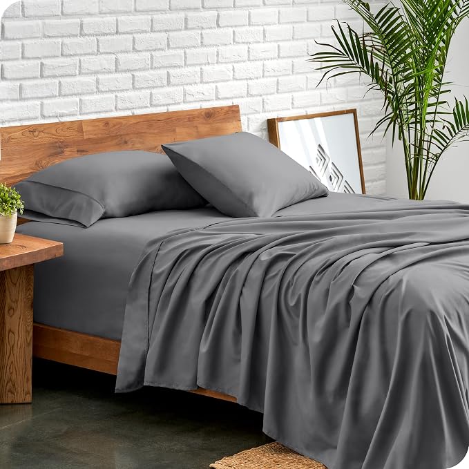 Bare Home Split California King Sheet Set - Image 3