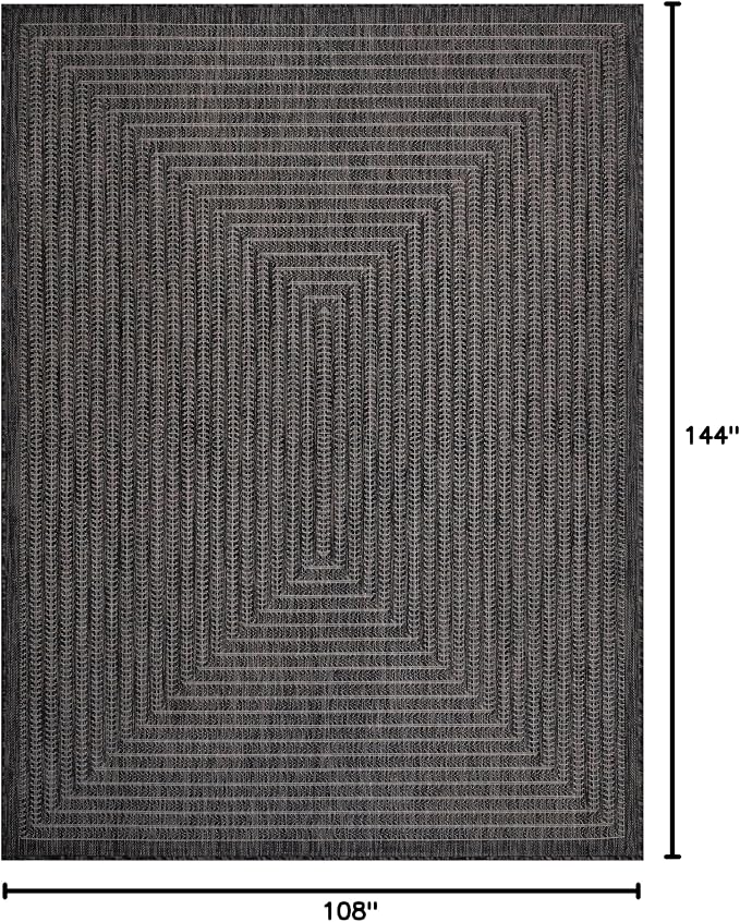 Adiva Rugs Outdoor Indoor Area Rug, Weather Resistant, Stain Resistant Floor Mat - Image 2
