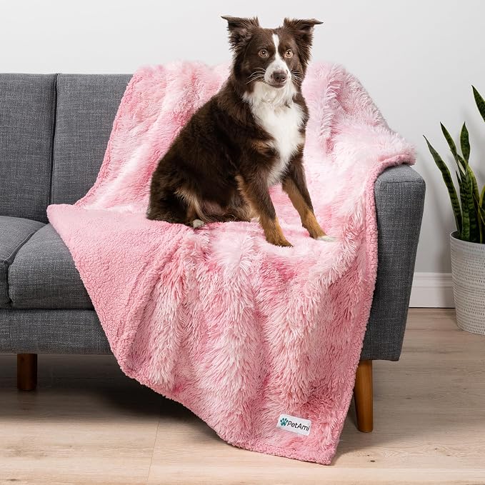 PetAmi Waterproof Dog Blanket for Small Medium Dogs, Calming Fleece Cat Blanket - Image 2