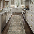 Brown Runner Rug 2x6 Vintage Area Carpet Hallway Long Indoor Kitchen Washable by PureCozy