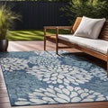 Beverly Rug Outdoor Rug 9x12 Modern Exotic Tropical Leaf Area Rugs by BeverlyRug