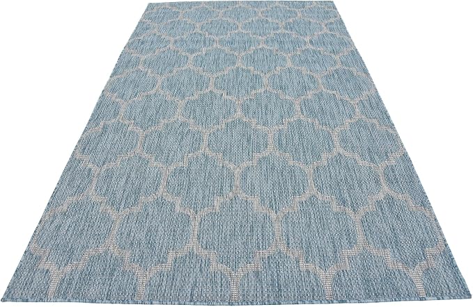 Unique Loom Outdoor Trellis Collection Area Rug - Image 6