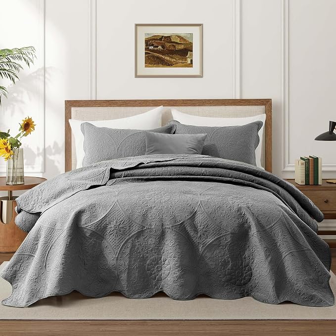 IR Imperial Rooms 10 Pack Queen Quilt Bedding Set - Image 2