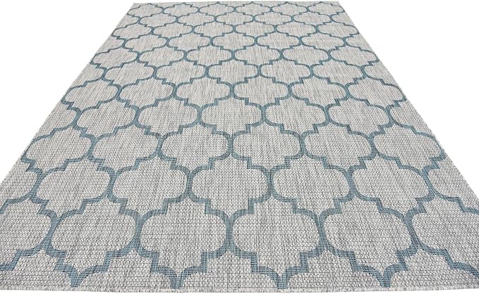 Unique Loom Outdoor Trellis Collection Area Rug - Image 6
