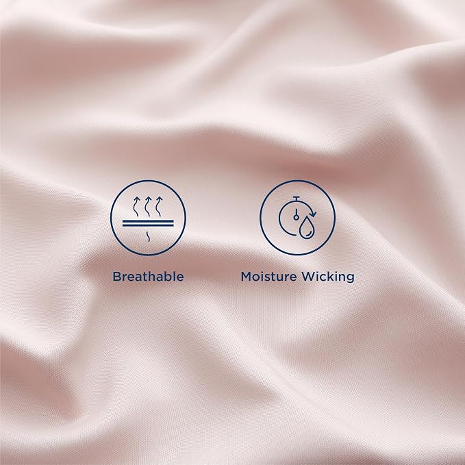 Bedsure Full Size Bed Sheets, Cooling Sheets, Rayon Derived from Bamboo - Image 4