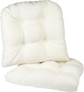 Klear Vu Gripper Overstuffed Universal Non-Slip Dining Chair Cushions by KlearVUHomeTextiles