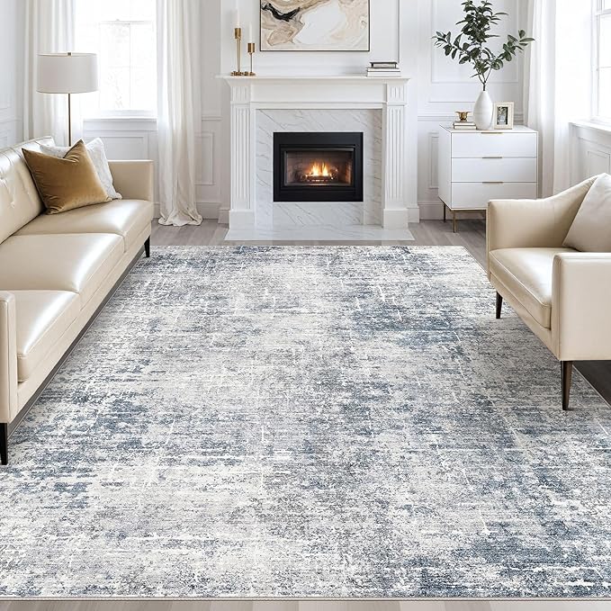 Abstract Living Room Rug 9x12 by kakania