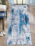 Ciicool 2x6 Washable Runner Rug, Modern Abstract Hallway Rugs Runner, Non-Slip by CIICOOLHomeDeco