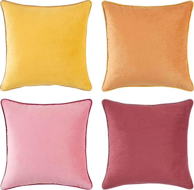 MONDAY MOOSE Decorative Throw Pillow Covers Cushion Cases, Mix and Match by MondayMoose