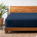 Bare Home Flannel Fitted Bottom Sheet 100% Cotton, Velvety Soft Heavyweight by BareHome