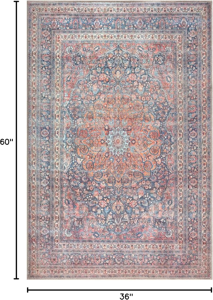 Bloom Rugs Washable Non-Slip 3' x 5' Rug - Image 2
