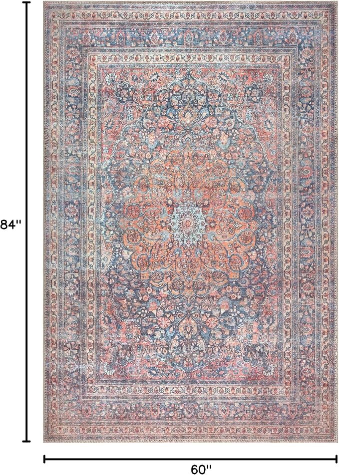 Bloom Rugs Washable Non-Slip 5' x 7' Rug - Image 2