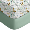 Yoofoss Pack and Play Sheets Fitted, Mini Crib Sheets 2-Pack by YOOFOSS