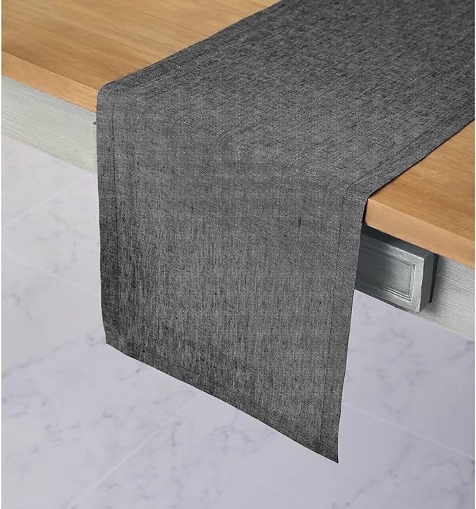 Solino Home Linen Table Runner 36 Inches by SolinoHome