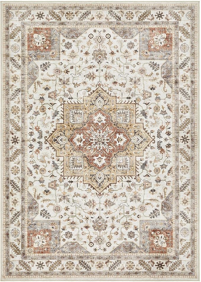 Vintage Living Room Area Rug 10x14 - Image 9