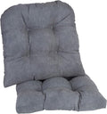 Klear Vu Gripper Overstuffed Universal Non-Slip Dining Chair Cushions by KlearVUHomeTextiles