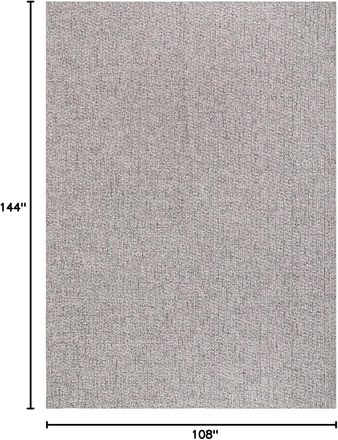 Easy Jute Rug 9x12 Indoor Outdoor Natural Rugs Solid Fiber Rug Woven Area Rug - Image 2