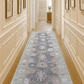 Fame Living Green Oushak Runner Rug, Modern Runners, Small Throw Rugs, Short by FameLiving%7COushakRugs